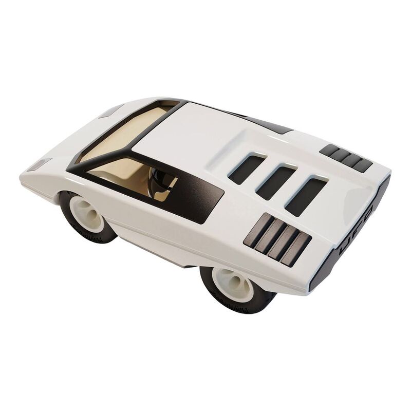 Playforever Mini Ufo Colomba Racing Toy Car - White Playforever Mini Ufo Colomba Racing Toy Car - White