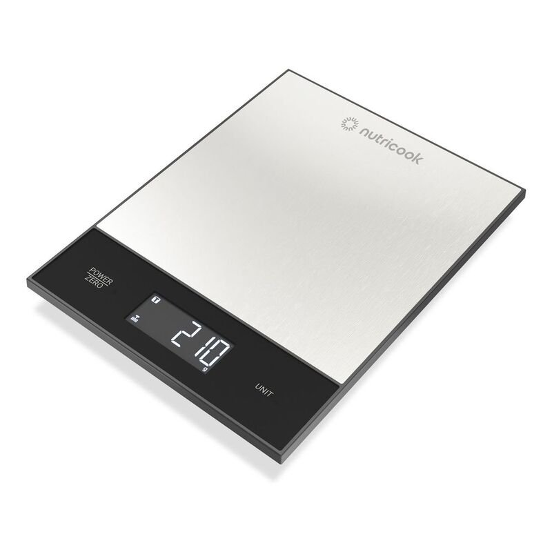 Nutricook Kitchen Scale Stainless Steel 5Kg Nutricook Kitchen Scale Stainless Steel 5Kg