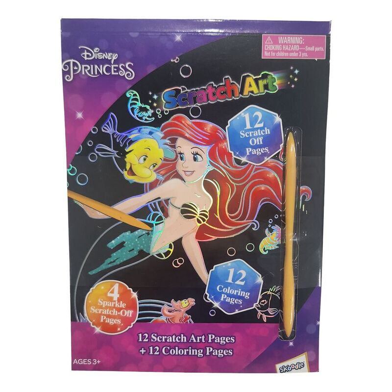 Disney Princess Scratch Art