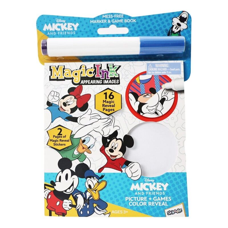 Disney Mickey and Friedns Magic Ink Book With Stickers Disney Mickey and Friedns Magic Ink Book With Stickers