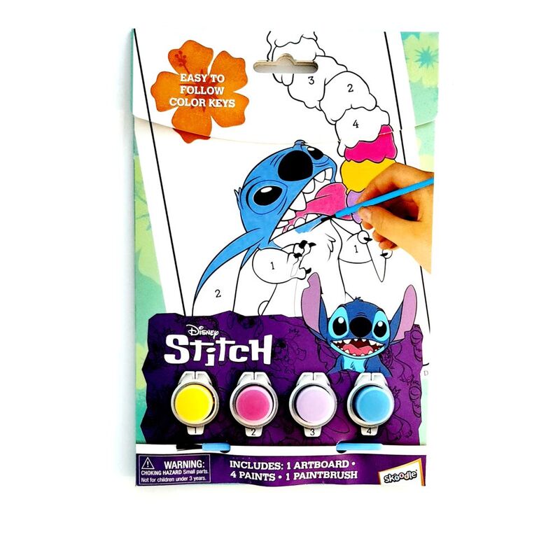 Disney Stitch Paint By Number Book