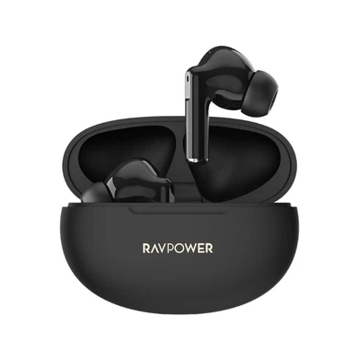 RAVPower RP-BH1018 Studio True Wireless Bluetooth Earbuds - Black RAVPower RP-BH1018 Studio True Wireless Bluetooth Earbuds - Black