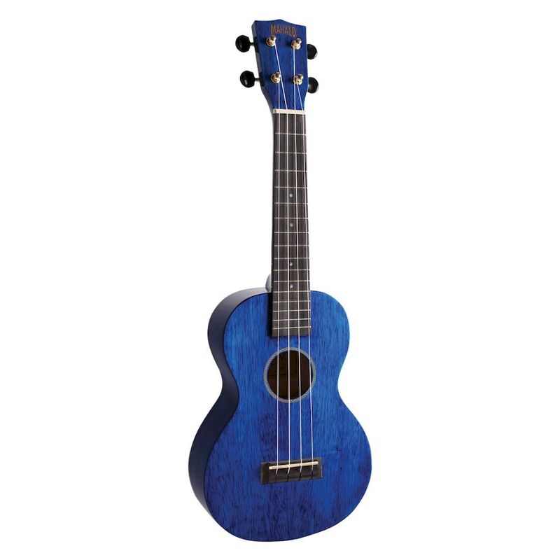 Mahalo Mh2Tbu Concert Ukulele Trans Blue with Bag Mahalo Mh2Tbu Concert Ukulele Trans Blue with Bag