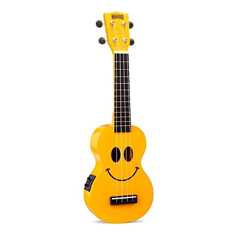 Mahalo U-Smile Vtym U-Smile Series Electric Soprano Ukulele Yellow with Bag Mahalo U-Smile Vtym U-Smile Series Electric Soprano Ukulele Yellow with Bag