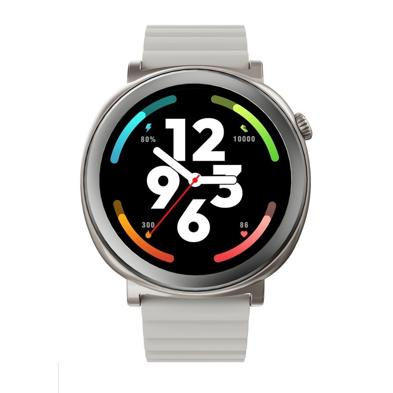 HiFuture Aurora AMOLED 1.43-Inch Bluetooth Calling Smartwatch - Silver