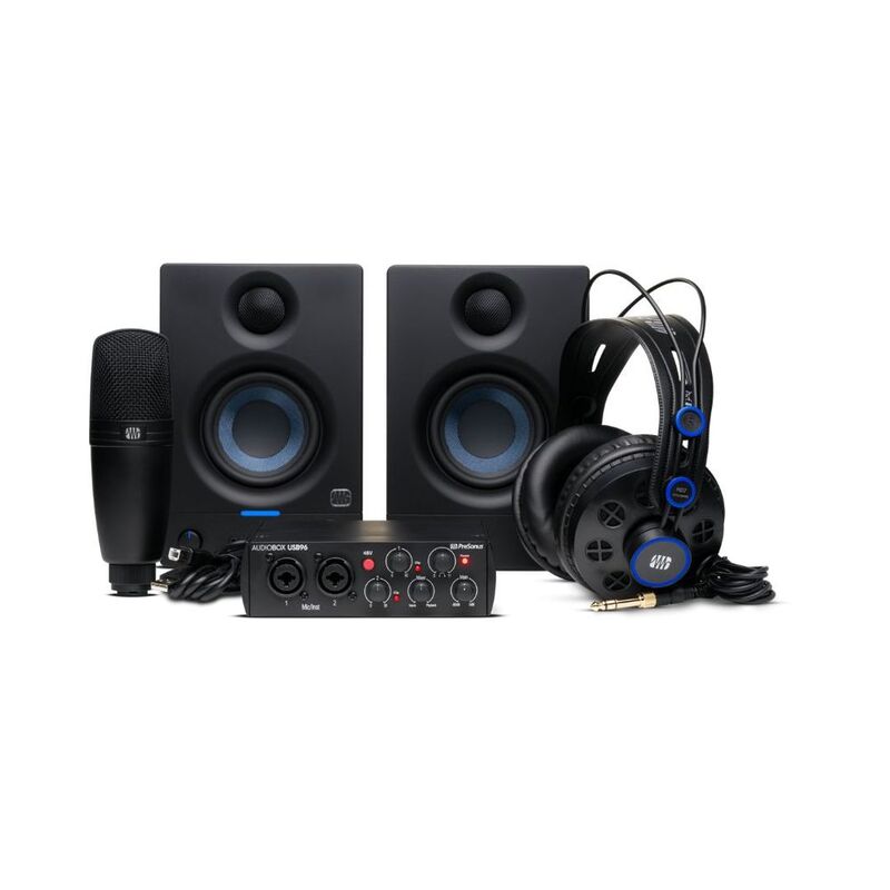 Presonus Audiobox USB 96 Complete Bundle - Black