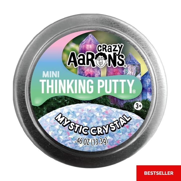 Crazy Aaron's Thinking Putty Mini Tin - Mystic Crystal Crazy Aaron's Thinking Putty Mini Tin - Mystic Crystal