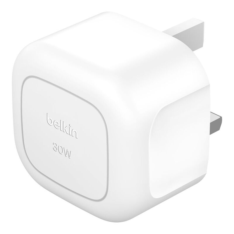 Belkin Wall Charger 30W Pps USB-C (UK Plug) - White