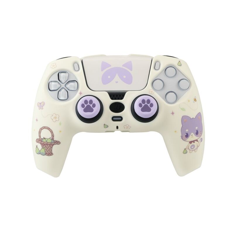 FR-TEC PS5 Controller Skin & Grip - Tanooki Combo Pack Maneki