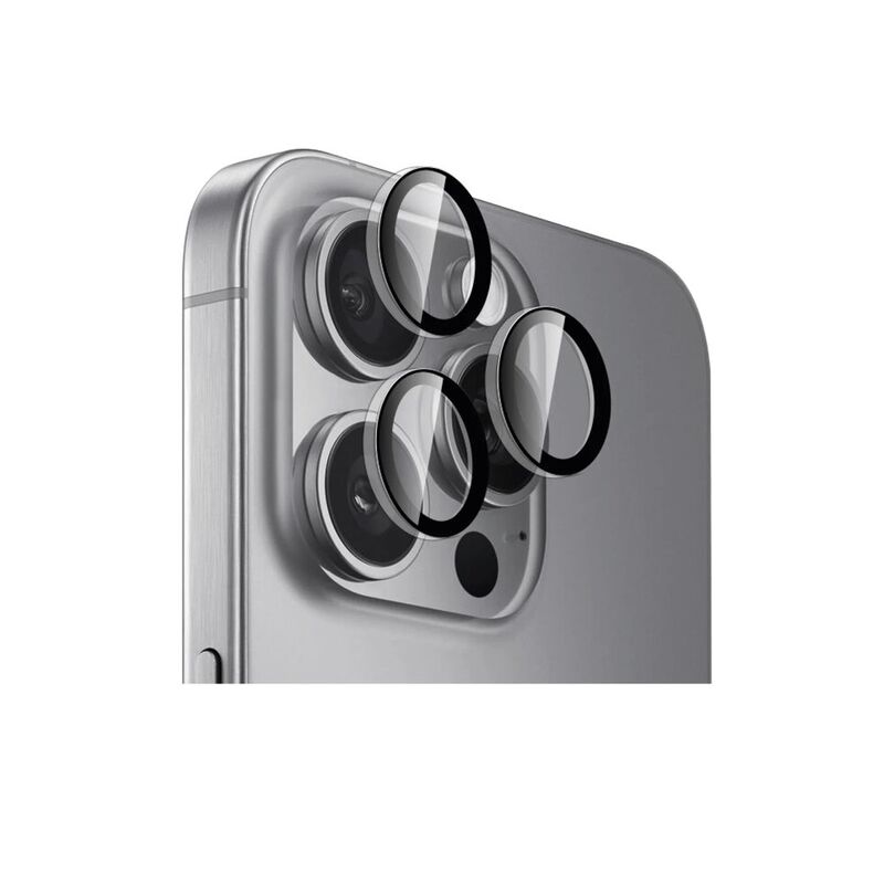 Puro Individual Camera Lens For iPhone 16 Pro/ iPhone 16 Pro Max - Transparent