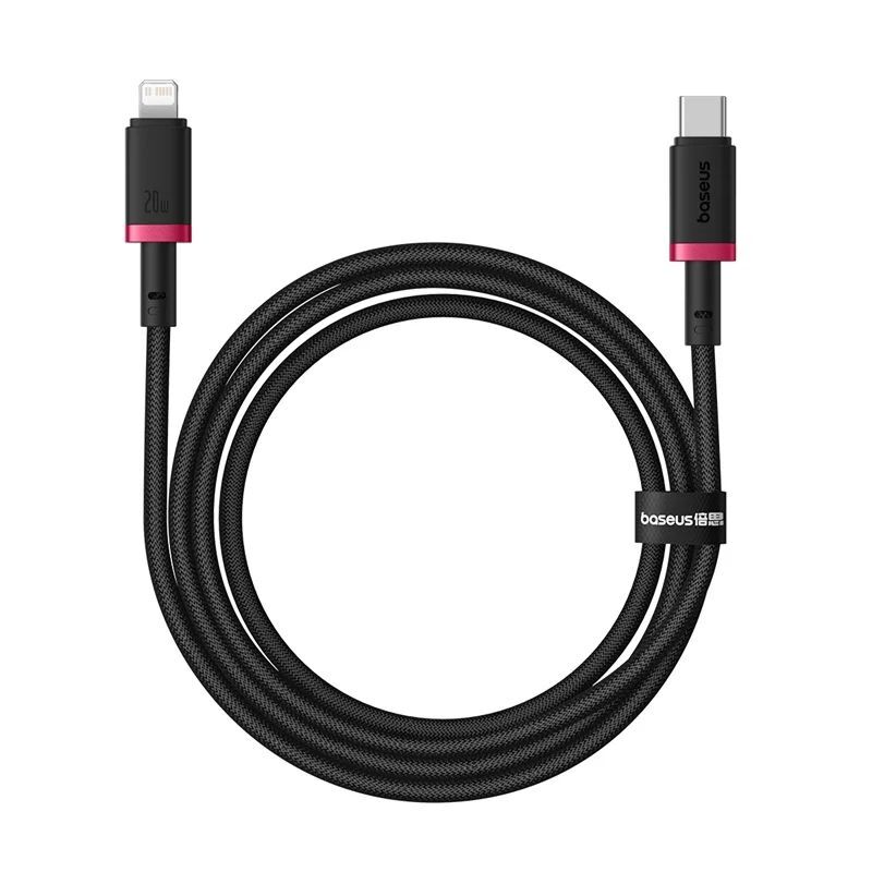 Baseus Dura Series Fast Charging Cable Type-C To IP 20W 2M - Black