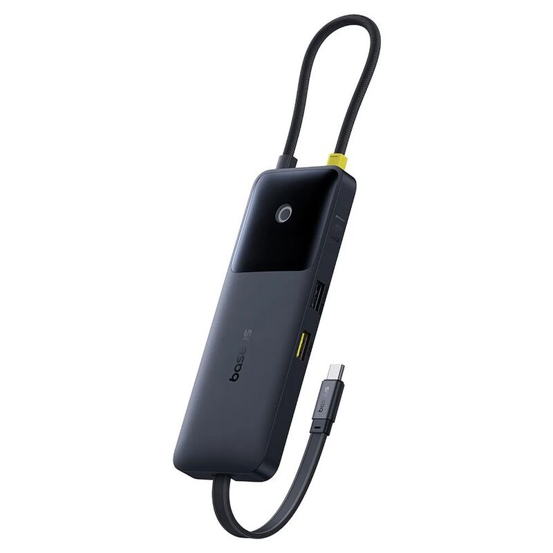 Baseus Dual Fast Charging 6-In-1 Hub - Cosmic Black