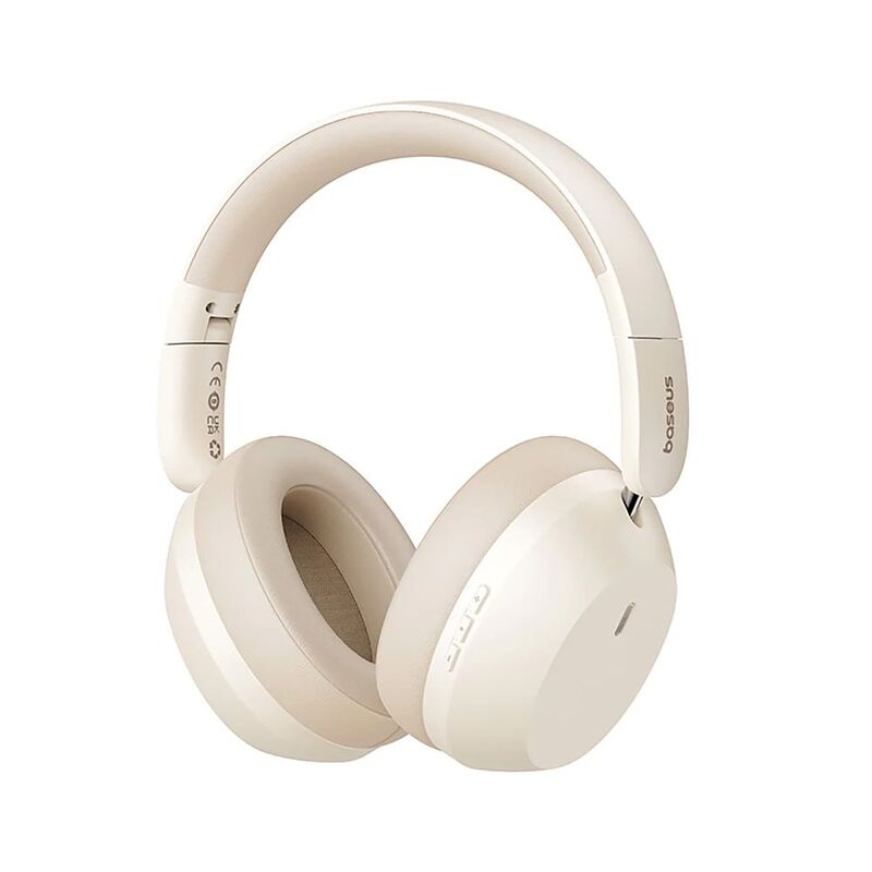 Baseus Bass 35 Max Wireless Over-Ear Headphones - Stellar White