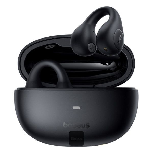 Baseus Bass 15 Clip Open-Ear True Wireless Earphones - Black