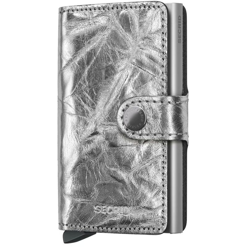 Secrid Miniwallet Crunch - Silver