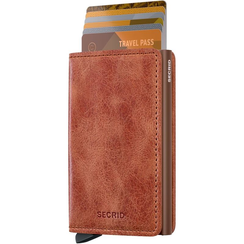 Secrid Slimwallet Vintage - Cognac-Brown