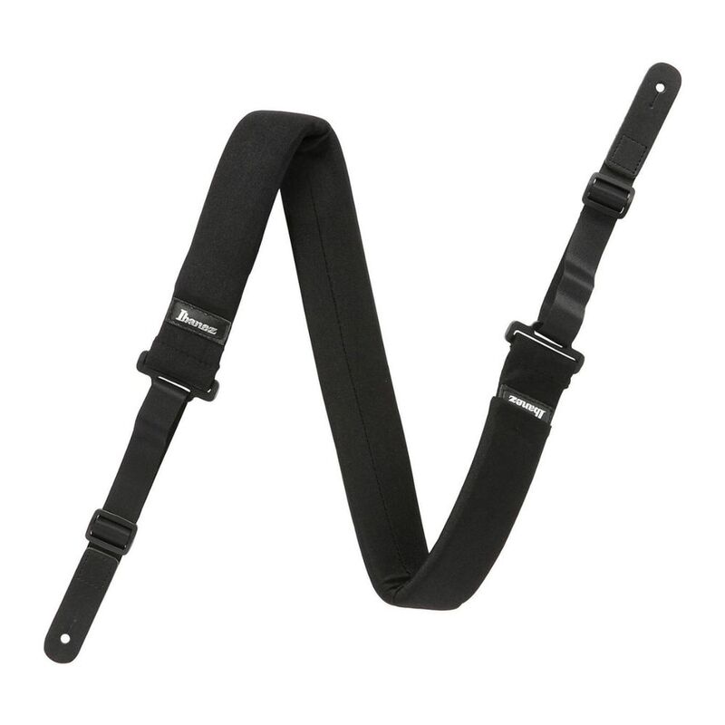 Ibanez GSF50-BK Powerpad Guitar Strap - Black