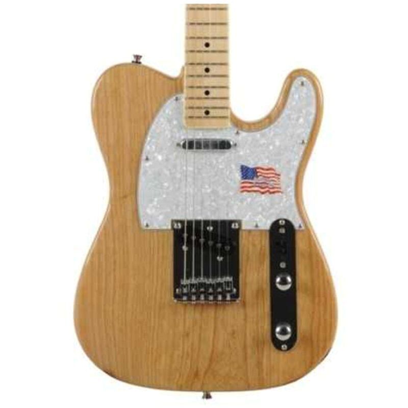 SX Guitar STL/ASH/NA Telecaster Electric Guitar - Natural