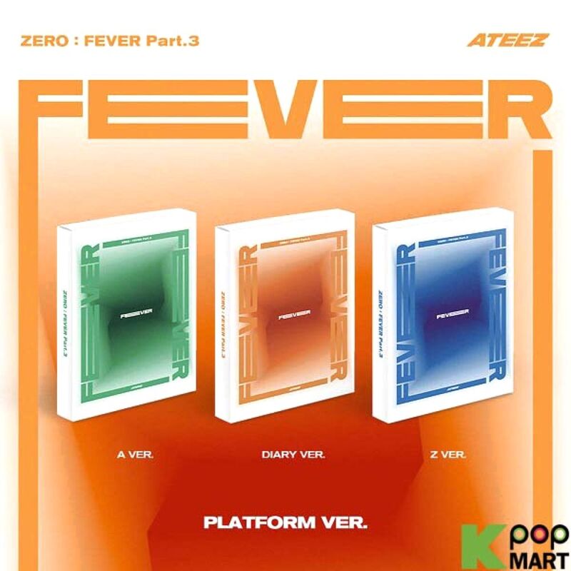 Zero : Fever Part.3 (Platform Ver.) (Assortment - Includes 1) | Ateez