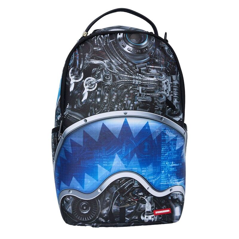 Sprayground Full Mechanical Shark DLXSV Backpack Sprayground Full Mechanical Shark DLXSV Backpack