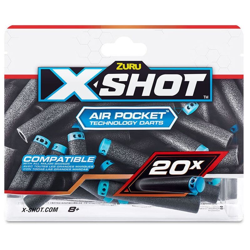 X-Shot Excel Refill Darts (20 Pieces)