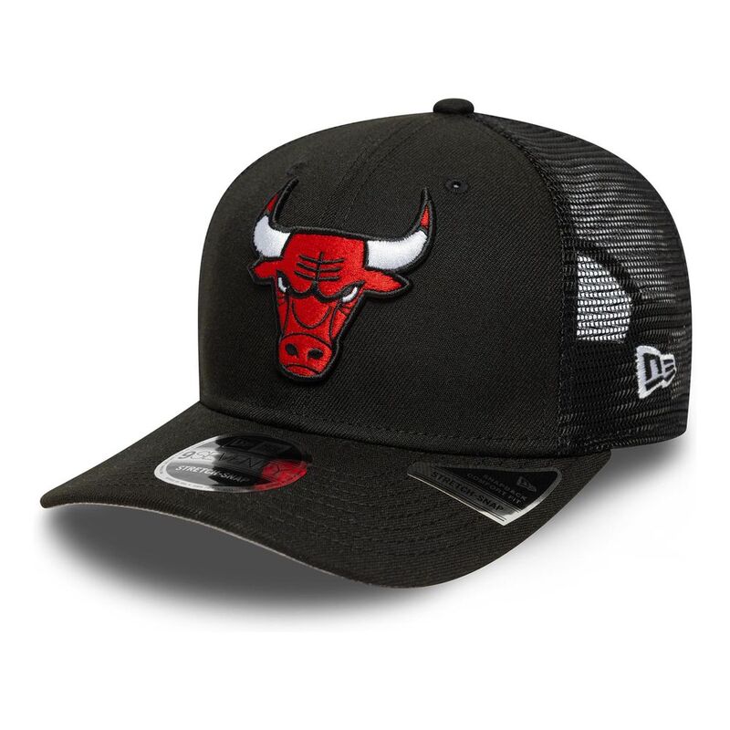 New Era 9Seventy Stretch Snap Chicago Bulls Black Cap (One Size)