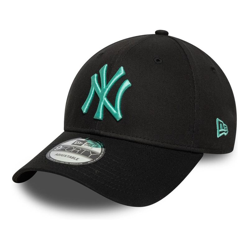 New Era League Essential 9Forty New York Yankees Black Cap (One Size)