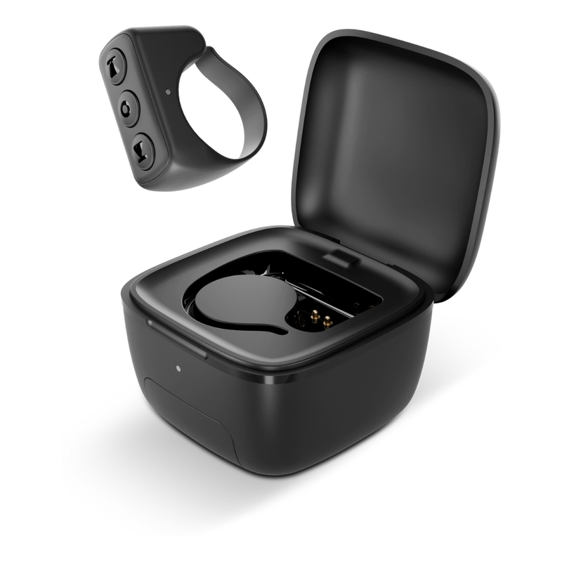 Risync ARC Scrolling Ring Clicker - Black