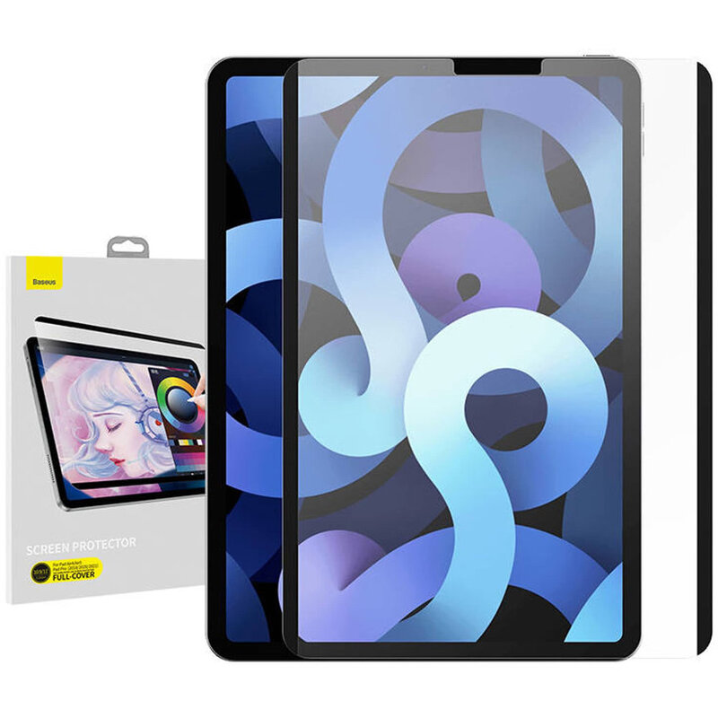 Baseus Full-Cover Vac-Sorb Paper-Like Screen Protector For iPad Pro 11-Inch 2018/2020/2021/2022/Pad Air 4/Air 5 10.9-Inch - Transparent Baseus Full-Cover Vac-Sorb Paper-Like Screen Protector For iPad Pro 11-Inch 2018/2020/2021/2022/Pad Air 4/Air 5 10.9-Inch - Transparent