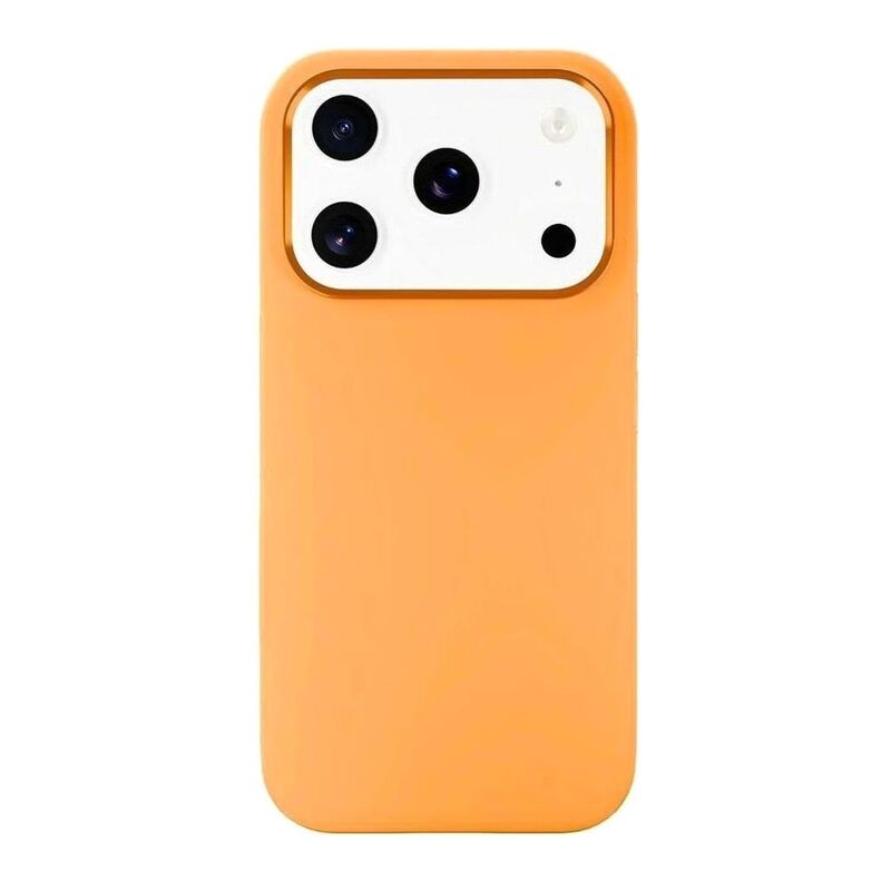 HYPHEN TINT Silicone MagSafe Case - Tangerine - iPhone 17 Pro - 6.3"