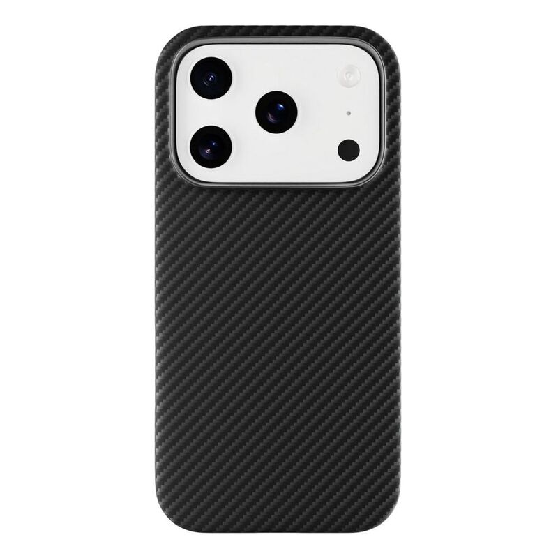HYPHEN KODE Slim Aramid Fiber MagSafe Case - Black - iPhone 17 Pro - 6.3"