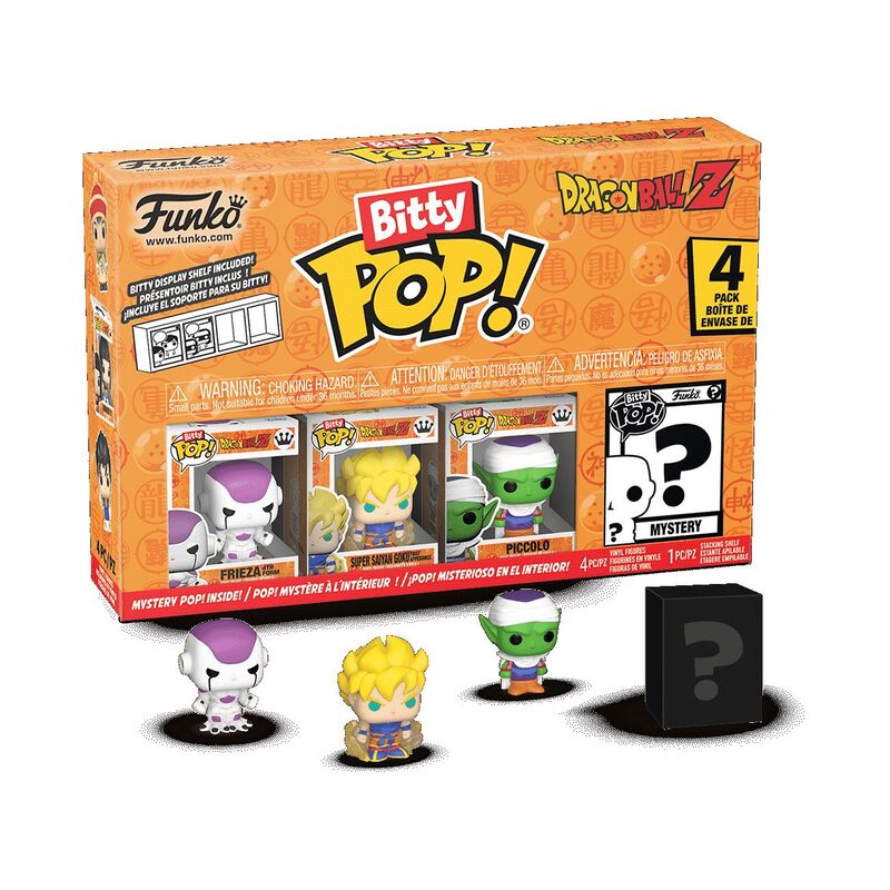 Funko Bitty Pop! Animation Dragon Ball Frieza Pack of 4 Vinyl Figures