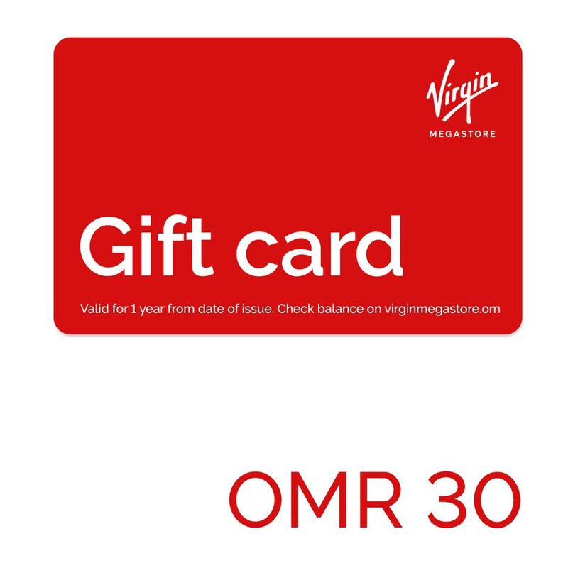 Virgin Megastore Gift Card 30 OMR Virgin Megastore Gift Card 30 OMR