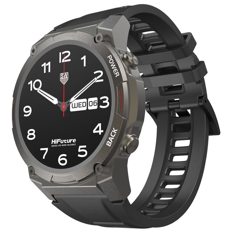 Hifuture Smart Watch Futurego Mix2 1.43-Inch Amoled - Raven Black