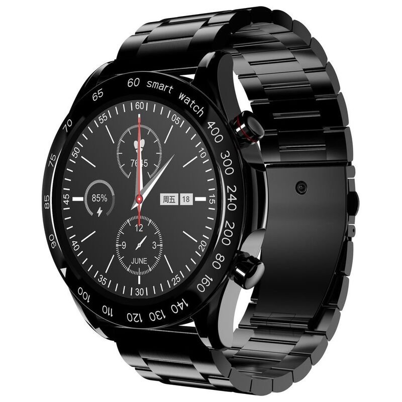 Hifuture Smart Watch Futurego Pro 1.32-Inch FHD Display - Black