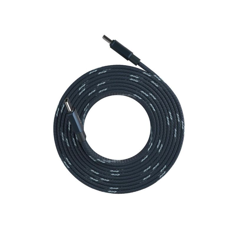 Adam Elements Casa MF200 USB-C To USB-C 60W Magnetic Flat Charging Cable 2M - Blue Adam Elements Casa MF200 USB-C To USB-C 60W Magnetic Flat Charging Cable 2M - Blue