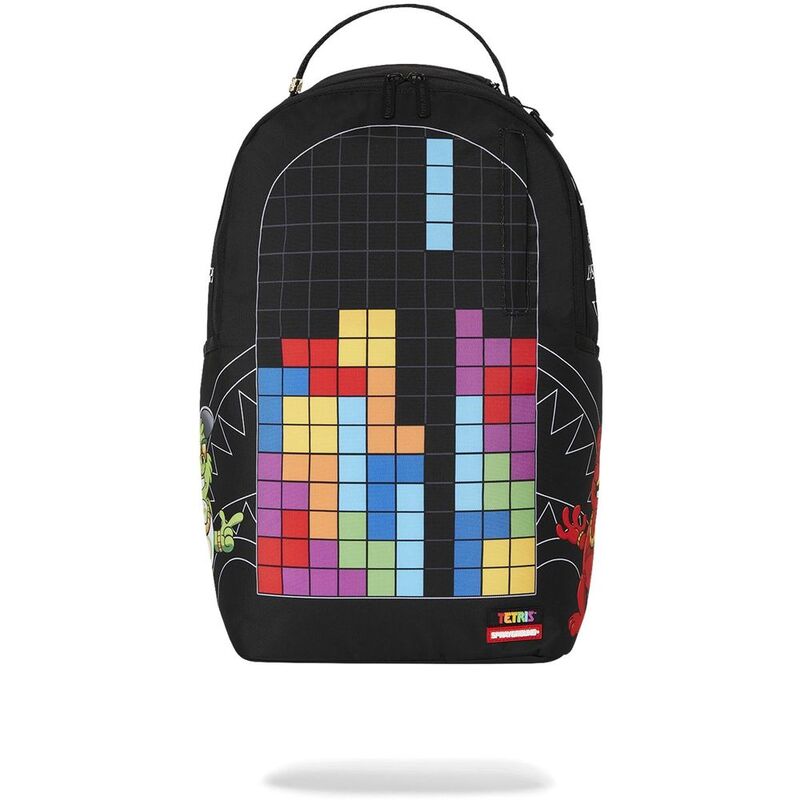 Sprayground Tetris X Sprayground Characters DLXv Backpack Sprayground Tetris X Sprayground Characters DLXv Backpack