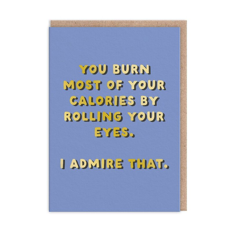 Ohh Deer Rolling Your Eyes (11264) Greeting Card (A6)