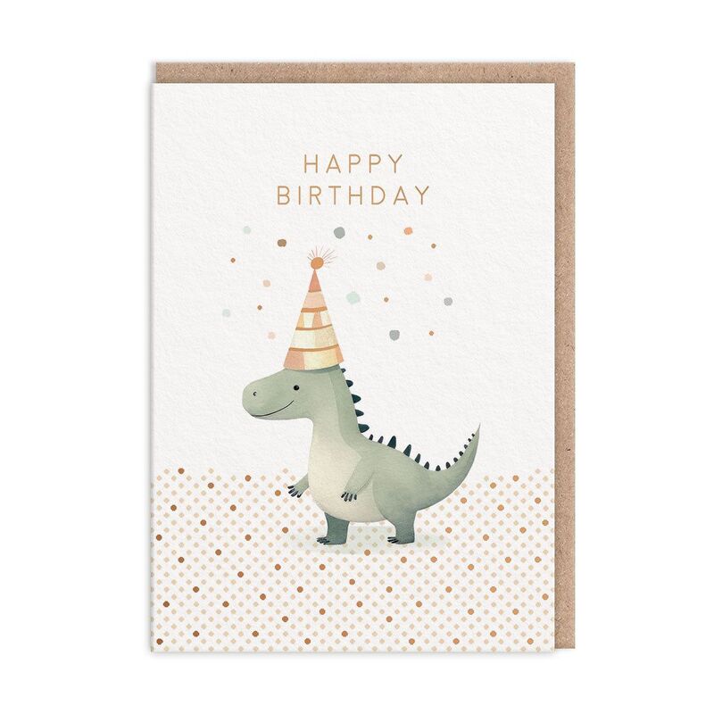 Ohh Deer Dinosaur (11247) Greeting Card (A6)