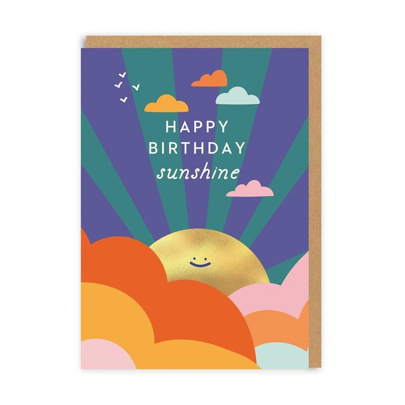 Ohh Deer Happy Birthday Sunshine Greeting Card (A6)