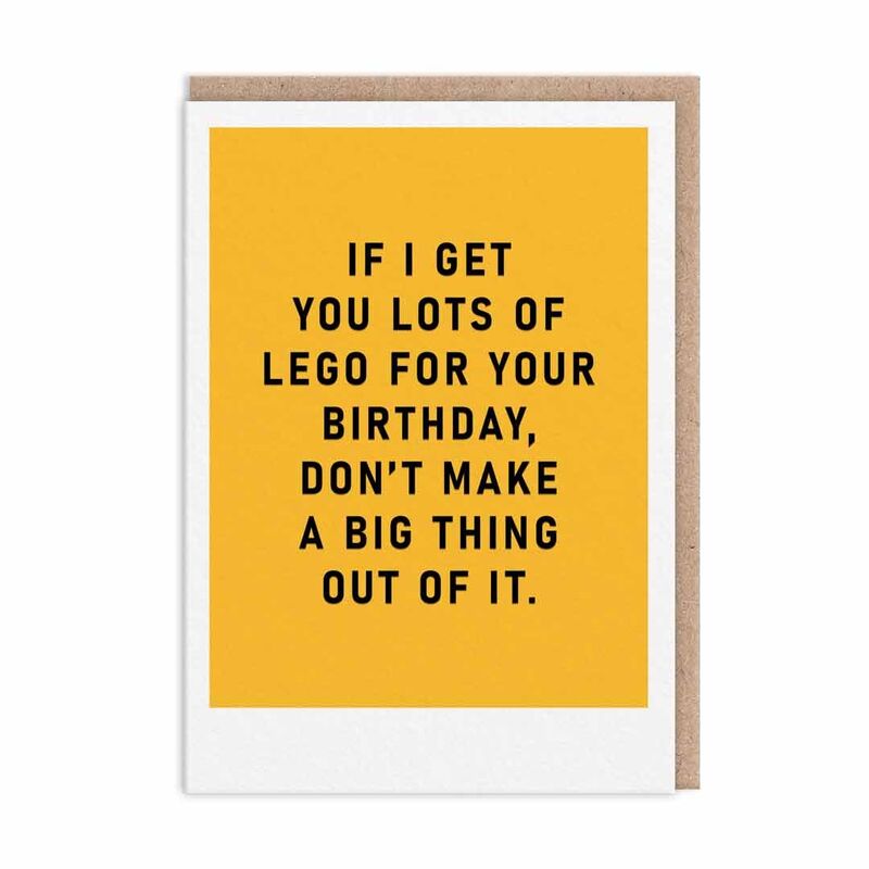 Ohh Deer Lego Greeting Card (A6) Ohh Deer Lego Greeting Card (A6)