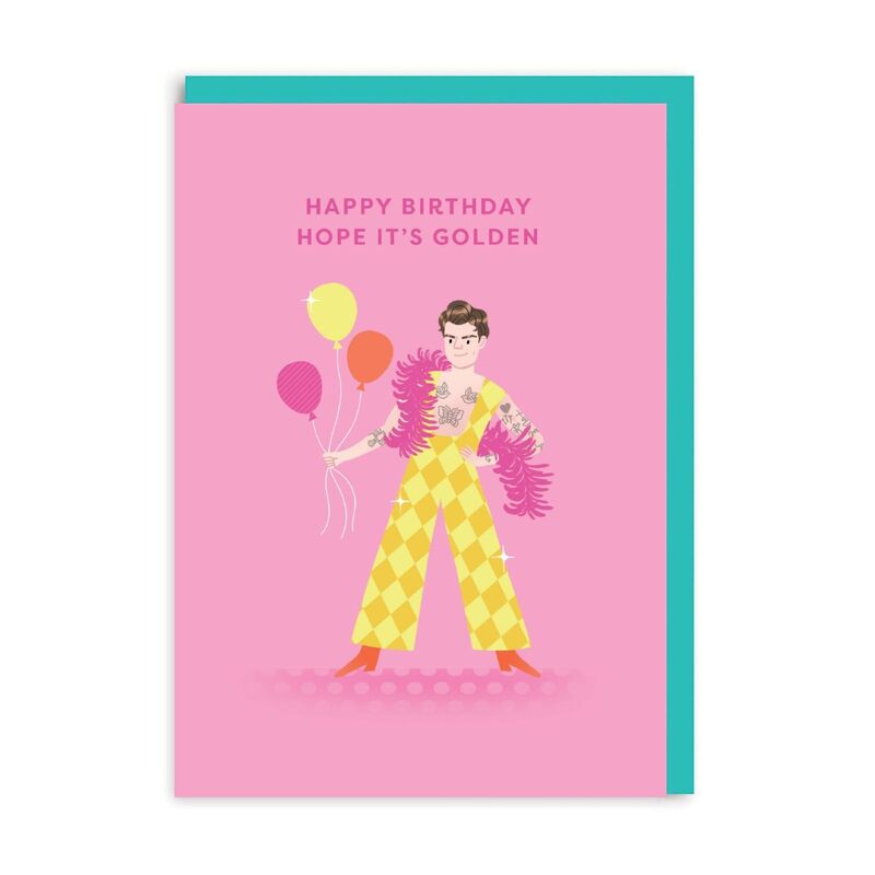 Ohh Deer Harry Styles Party Greeting Card (A6)