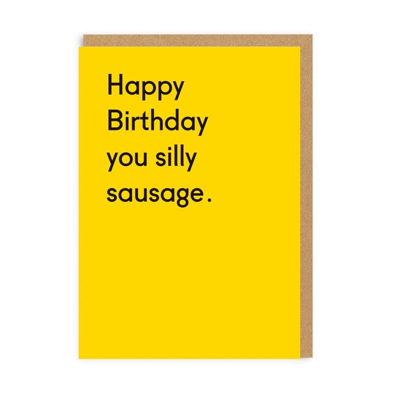Ohh Deer Silly Sausage Greeting Card (A6) Ohh Deer Silly Sausage Greeting Card (A6)