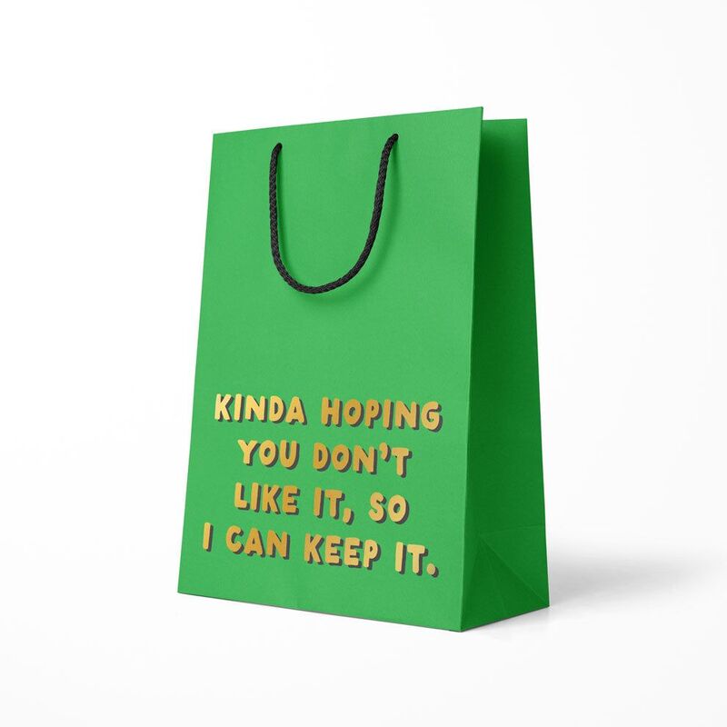 Ohh Deer Hoping You Don't Like It (11789) Gift Bag (Large)