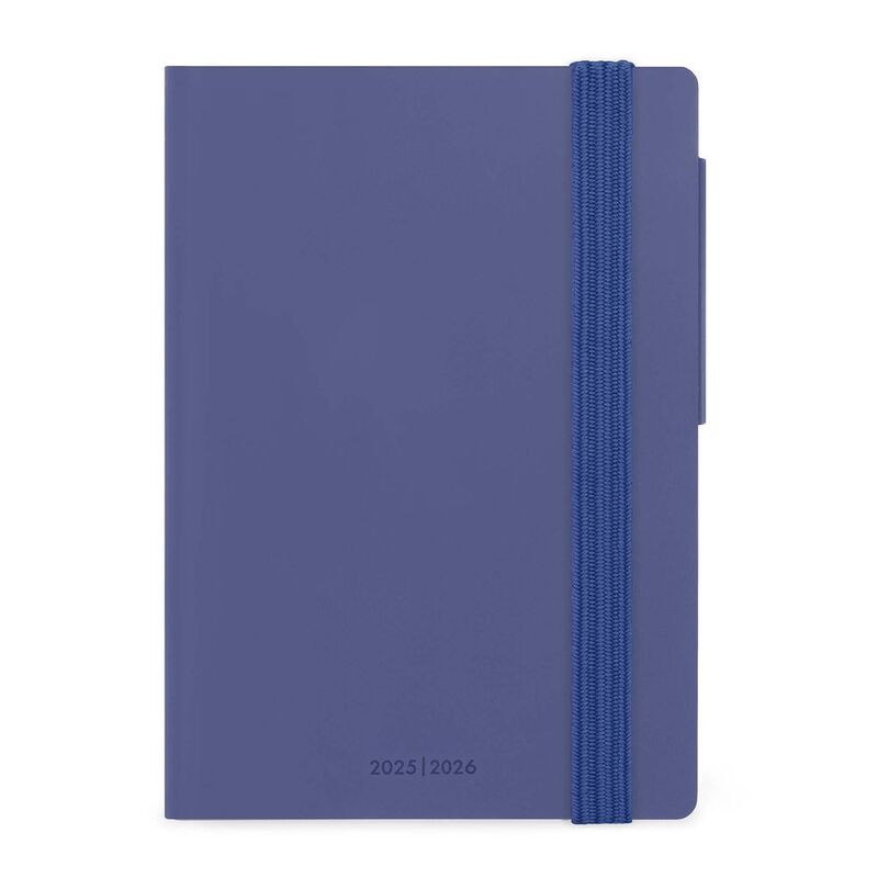 Legami 16 - Month Diary - 2025/2026 - Small Weekly Diary With Notebook - Future Dusk