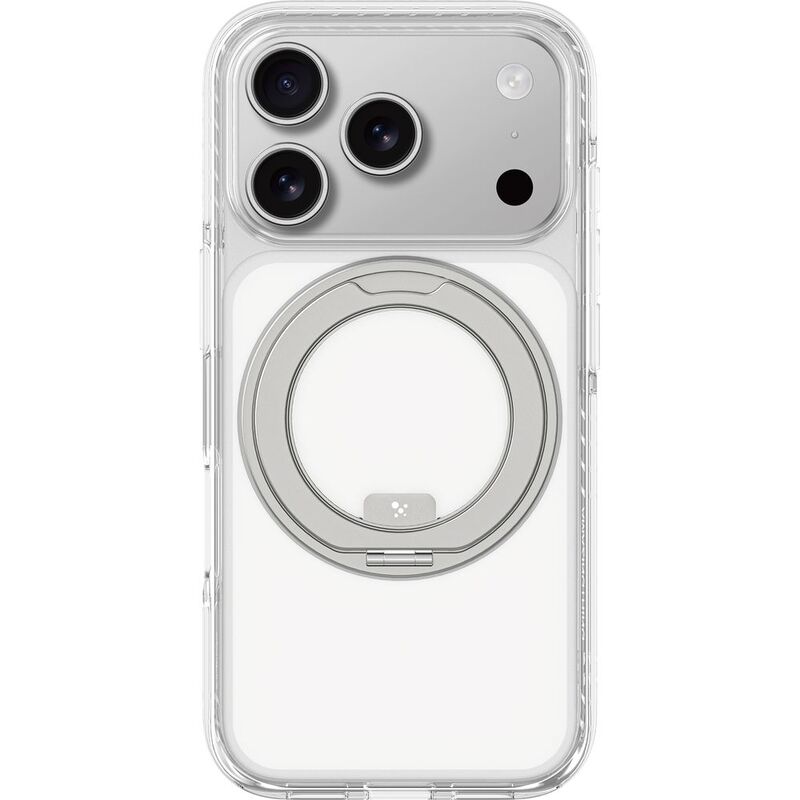 Amazingthing Titan Pro Magspin Drop Proof Case For iPhone 17 Pro 6.3-Inch - Clear