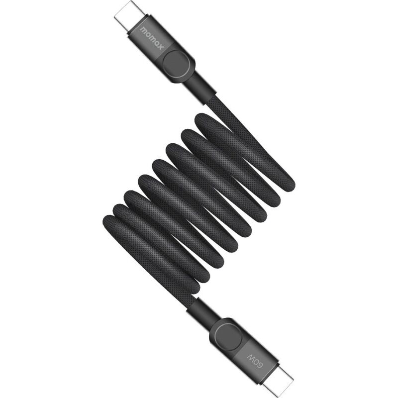 Momax Mag Link 60W USB-C To USB-C Magnetic Cable 2M