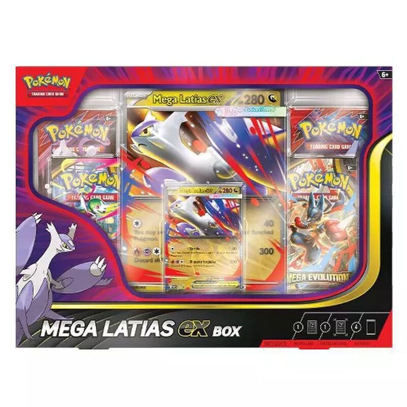 Pokemon TCG Mega Latias Ex Box (2025 Oct. Ex Box) Pokemon TCG Mega Latias Ex Box (2025 Oct. Ex Box)