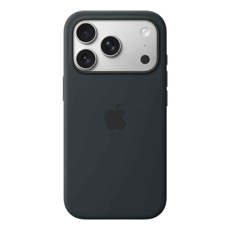 Apple iPhone 17 Pro Silicone Case with MagSafe - Black Apple iPhone 17 Pro Silicone Case with MagSafe - Black