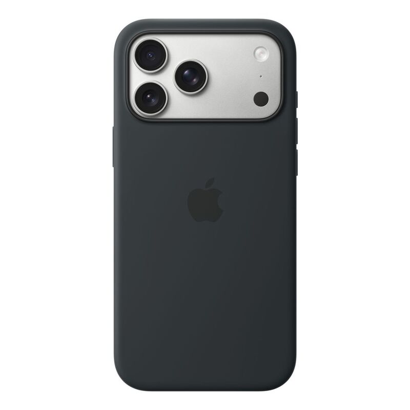 Apple iPhone 17 Pro Max Silicone Case with MagSafe - Black Apple iPhone 17 Pro Max Silicone Case with MagSafe - Black